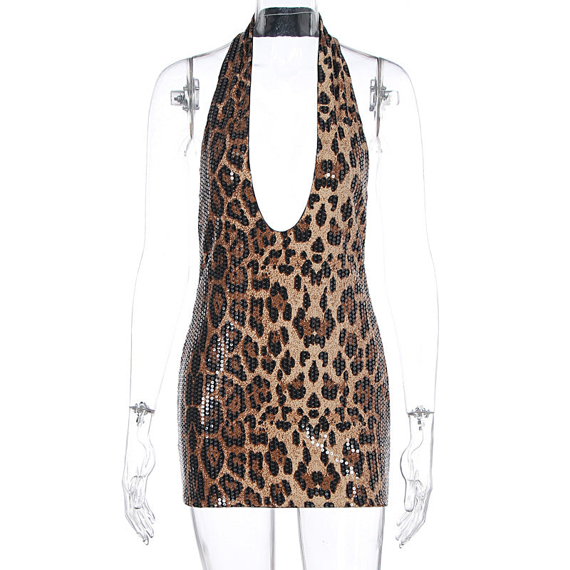 Leopard Halter Mini