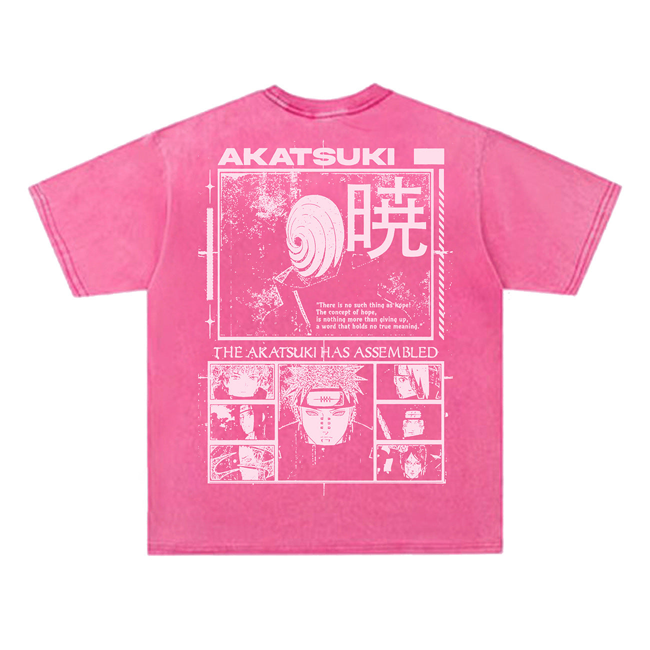 Street Style Casual Red Ink Print Short Sleeve T-Shirt Unisex Couple