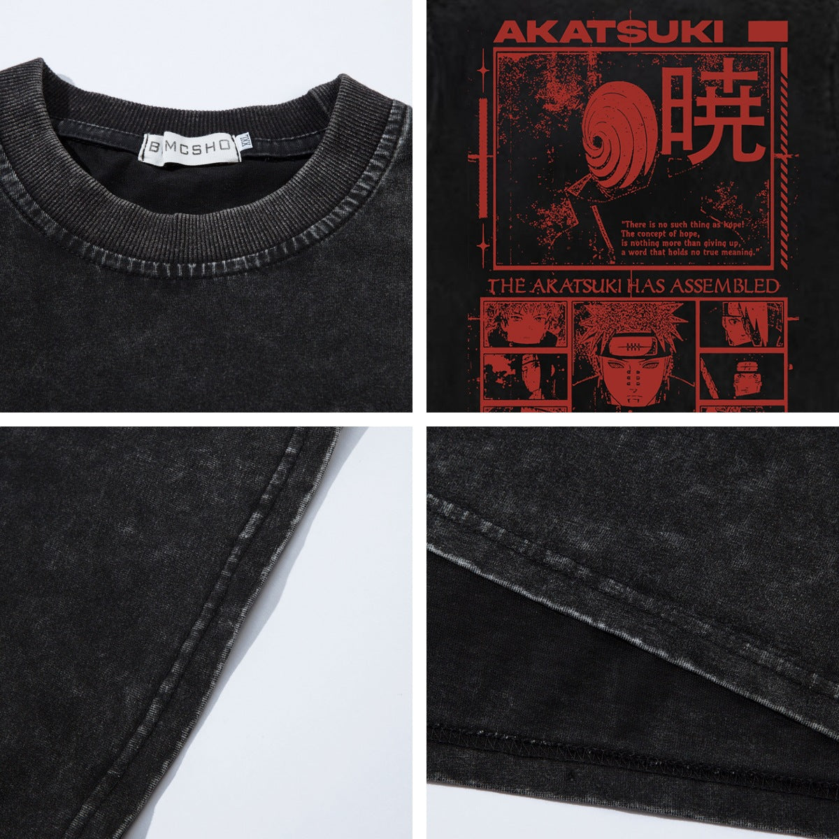 Street Style Casual Red Ink Print Short Sleeve T-Shirt Unisex Couple