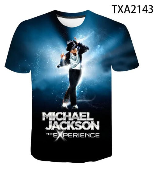 Michael Jackson Men's and Women's Fashion Hip Hop T-shirt