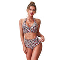 Leopard High-Waist Bikini
